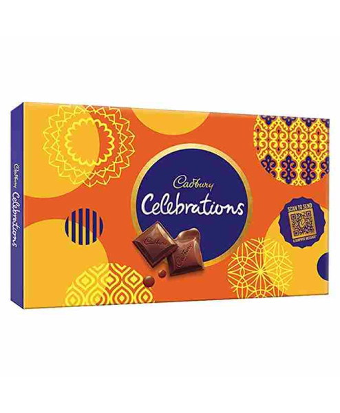 Cadbury Celebrations Chocolate Gift Pack, OF YELLOW 100